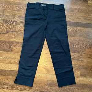 LOFT Riviera Pant - Black Ankle Length Marisa Fit Trousers - Size 4